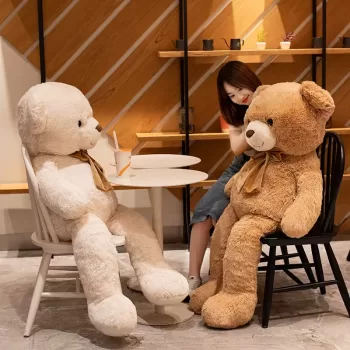 High Quality Giant American Bear Plush Doll Soft Stuffed Animal Bear Plush Toys Valentine Lover Birthday Gift