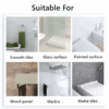 100Pcs Self Adhesive Door Stopper Rubber Damper Buffer Cabinet Bumpers Silicone Furniture Pads Cushion Protective Pads