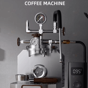 Cmp-Pro Pneumatic Coffee Machine Milk Foaming Maker 9 Bar Extraction Espresso Maker with Power Supply 220V