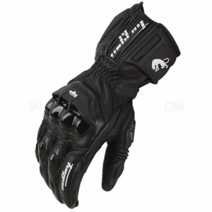 Genuine Leather Motorcycle Gloves Men'S Windproof Outdoor Riding Motocross Gloves Touch Screen Motociclismo Protective Equipment